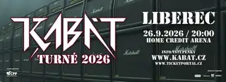 Kabát Turné 2026 - Либерець