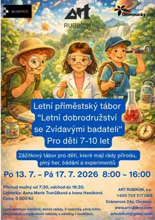 Summer Day Camp "Summer Adventures with Curious Researchers" (7-10 years)