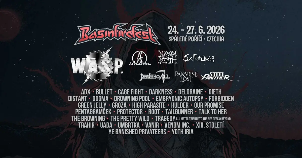 Basinfirefest 2026 — Sommergelände Spálené Poříčí, Spálené Poříčí