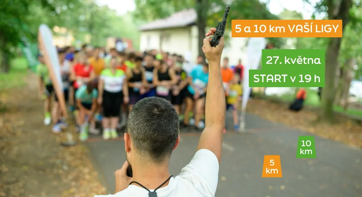 5 und 10 km DEINE LIGA - Mairennen — Allee U Kempinku, Prag