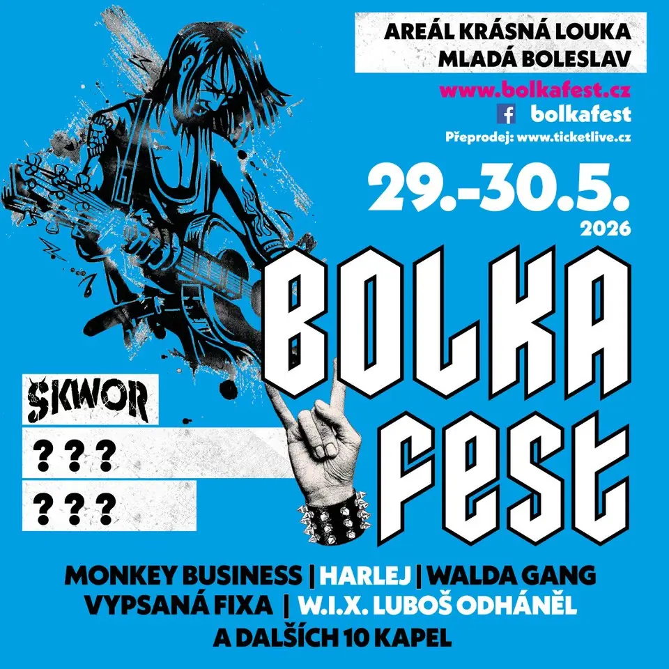 BOLKA FEST 2026 — Mladá Boleslav