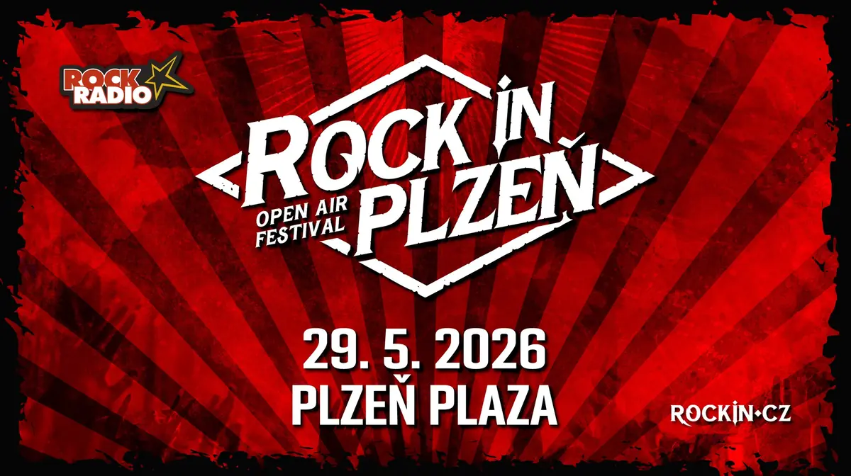 Rock in Plzeň 2026 — open-air amfiteátr za Plazou, Plzeň