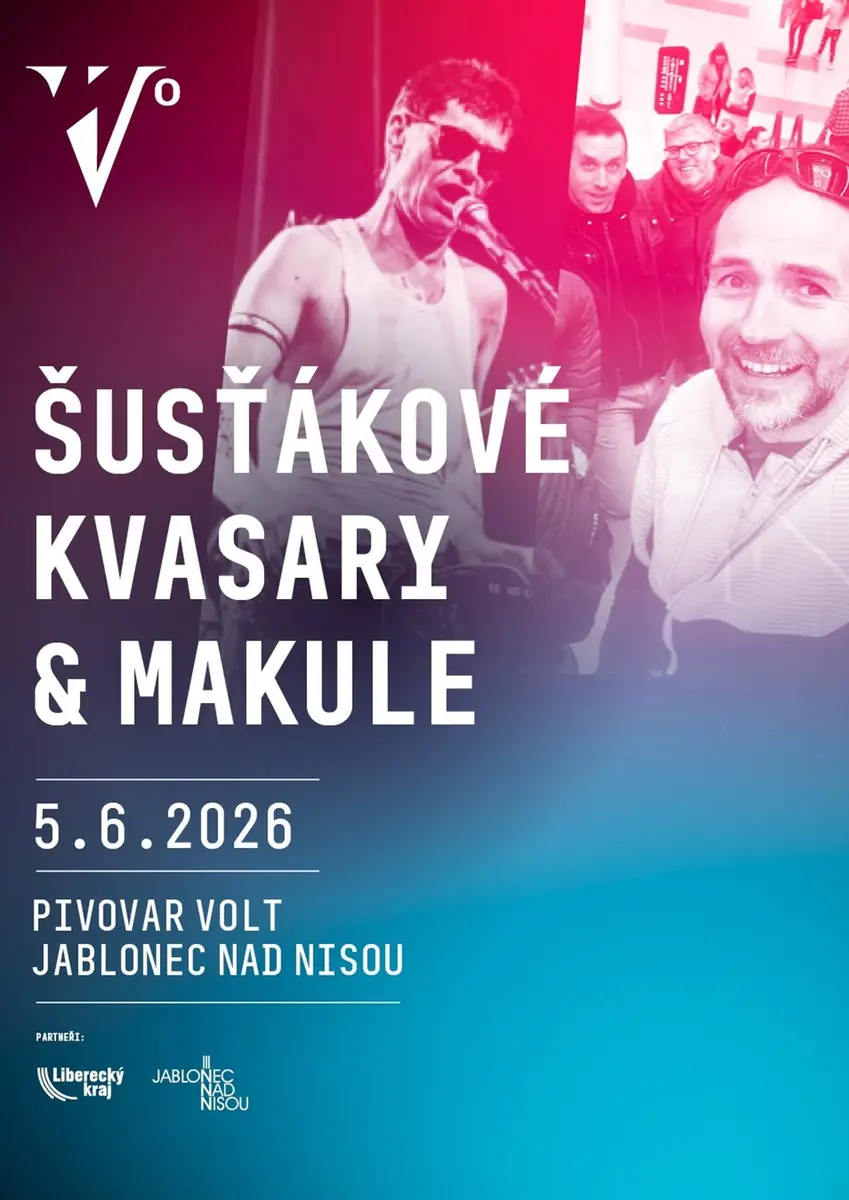 Šusťákové Kvasary & Makule — Pivovar Volt, Jablonec nad Nisou