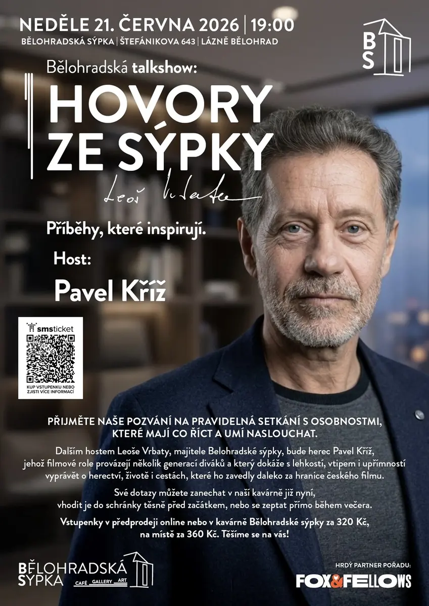 Hovory ze Sýpky - host Pavel Kříž — Bělohradská sýpka, Lázně Bělohrad