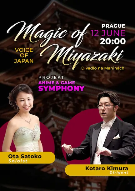Magic of Miyazaki v Praze. Hlas Japonska — Divadlo Na Maninách, Praha