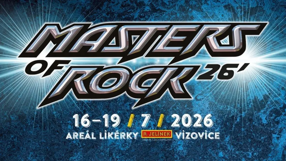 MASTERS OF ROCK 2026 - ČTVRTEK 16.7.2026 — Areál likérky R. JELÍNEK, Vizovice