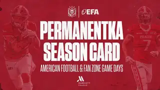 Prague Lions 2026 – Saisonkarte – American Football & Fan Zone Spieltage