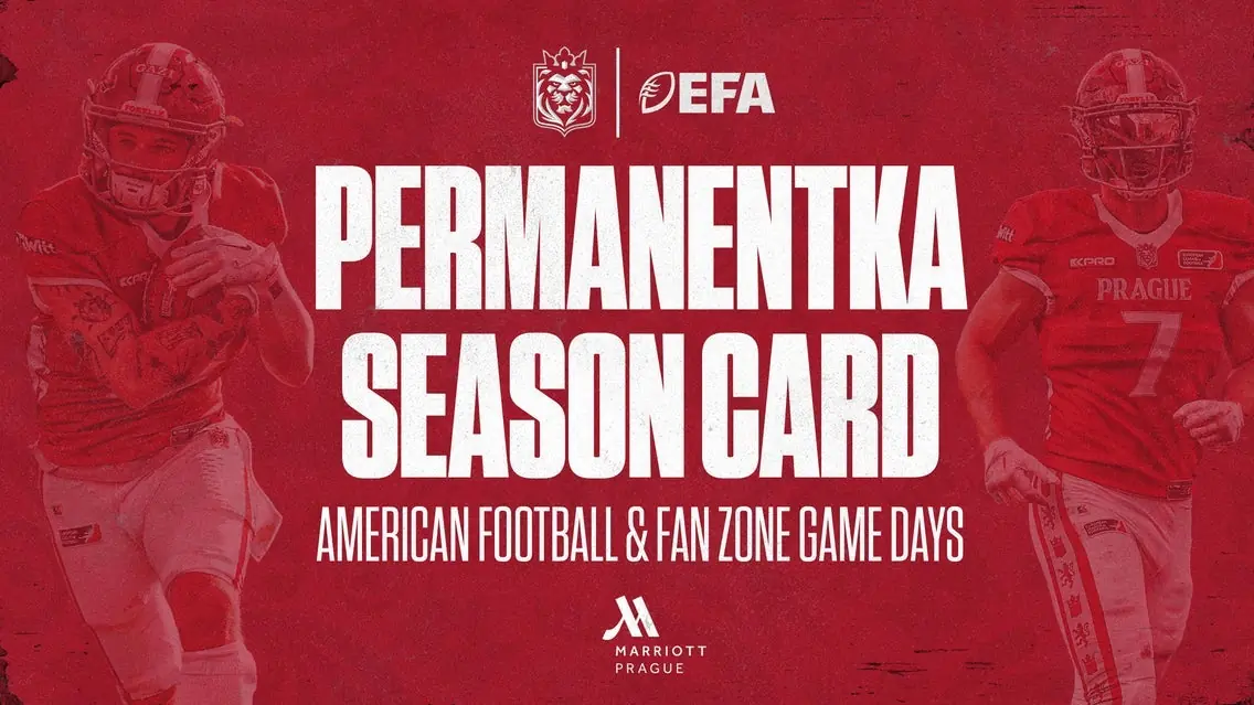 Prague Lions 2026 – Saisonkarte – American Football & Fan Zone Spieltage — FK Viktoria Žižkov, Prag