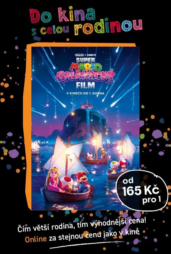 Super Mario: The Galactic Film — Cinema City, Prague