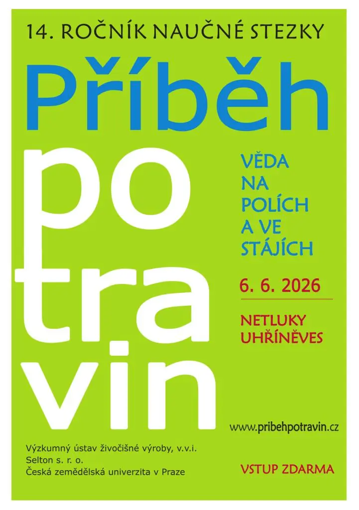 Příběh potravin - Věda na polích i ve stájích — Netluky, Praha