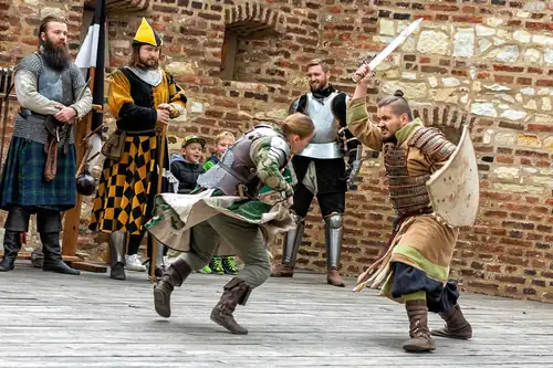 Vyšehradské šermování – dopolední blok