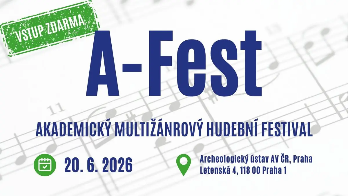 A-Fest 2026 | Akademický multižánrový hudební festival — Praha