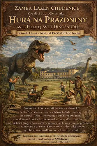 Hurra in die Sommerferien oder Die geheimnisvolle Welt der Dinosaurier