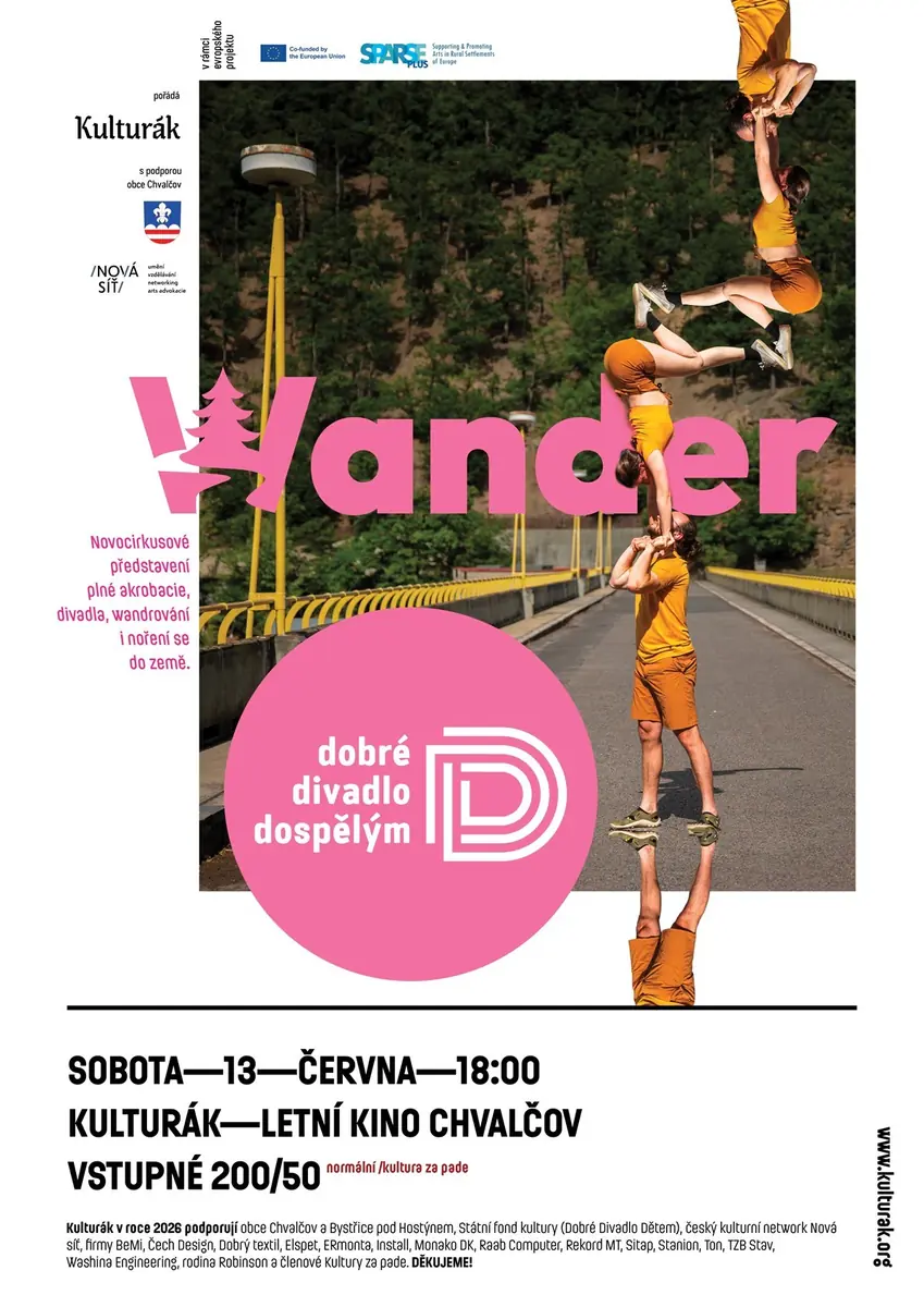 Wander — Letní kino, Chvalčov