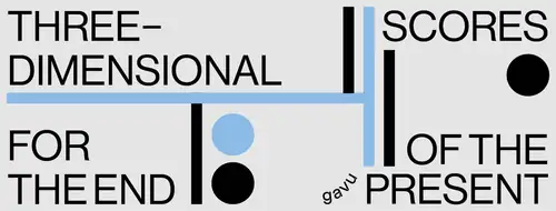 Irina Gheorghe in dialogue with Milan Adamčiak: Three-Dimensional Scores for the End of the Present