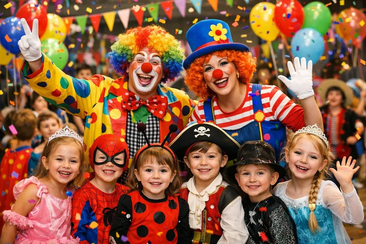 Children's Carnival with Clowns — Sál KD Bílá Hora, Prague