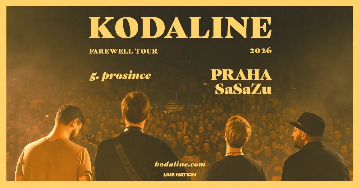 KODALINE: FAREWELL TOUR 2026 | Praha — SaSaZu, Praha