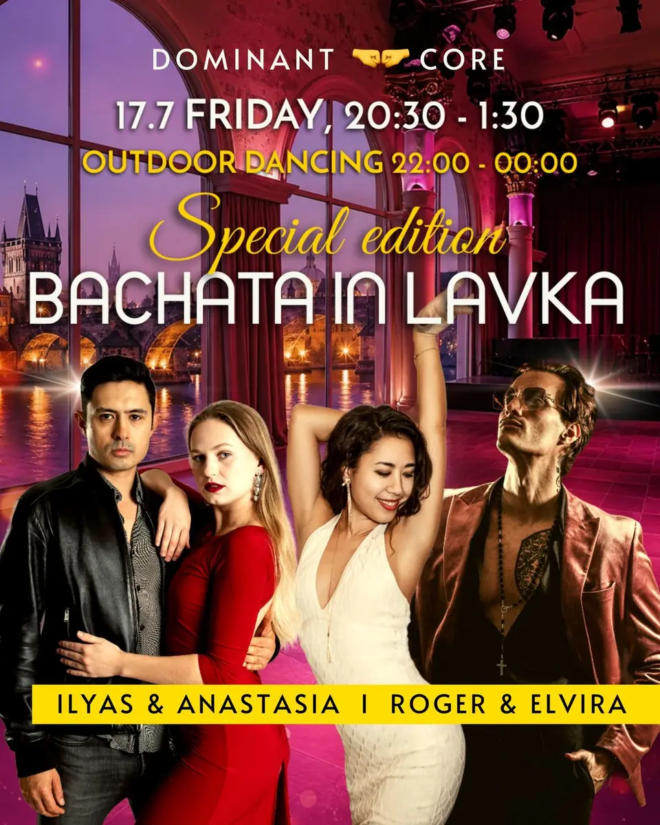Bachata in Lavka: Special edition with Roger — Lávka, Prag