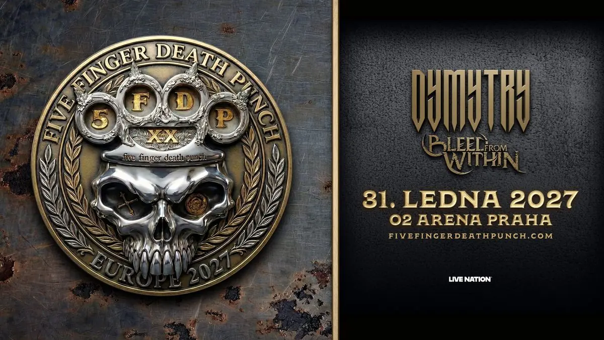 FIVE FINGER DEATH PUNCH: 20th Anniversary World Tour | Praha — O2 arena, Praha