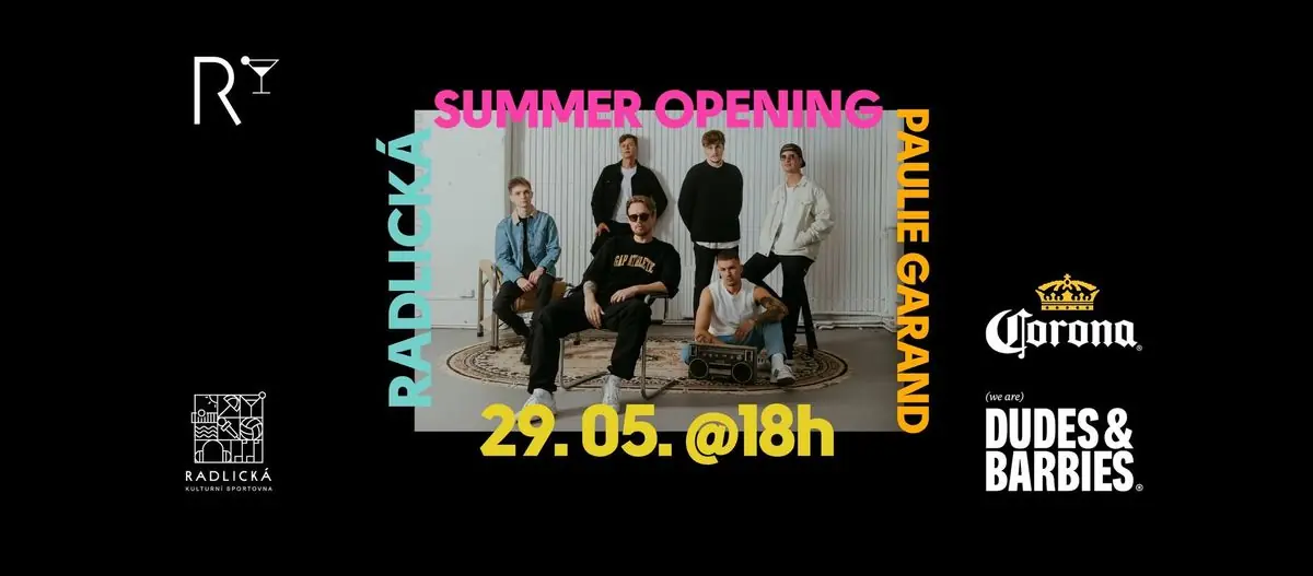 Otvíračka na Radlický: Paulie Garand + live band — Praha