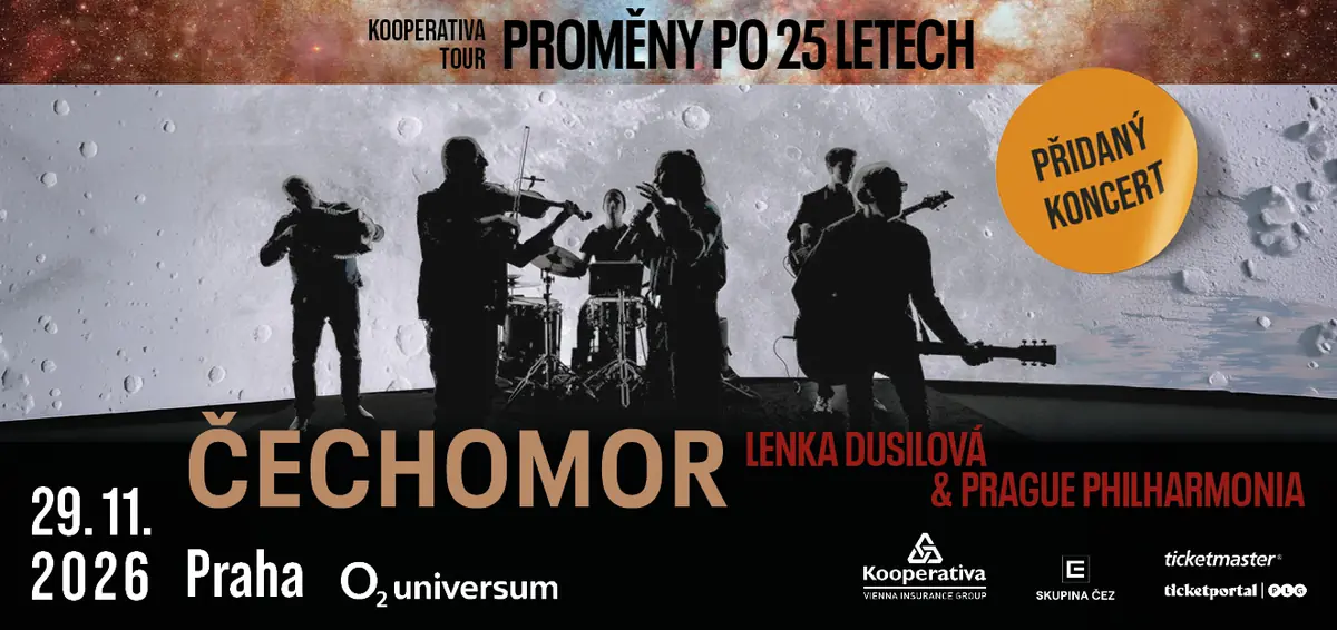 Čechomor Kooperativa tour – Proměny po 25. letech — O2 universum, Praha