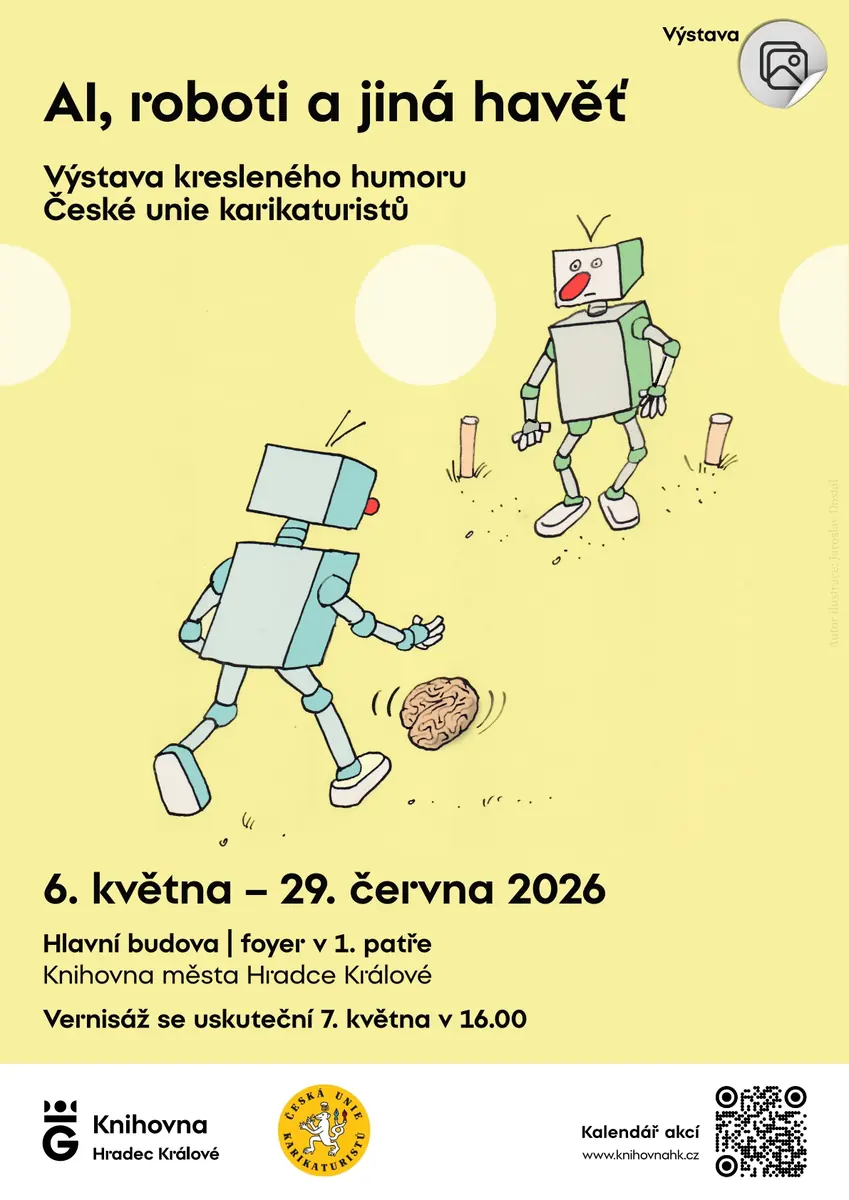 KI, Roboter und anderes Gesindel — Stadtbibliothek Gradec Králové, Hradec Králové