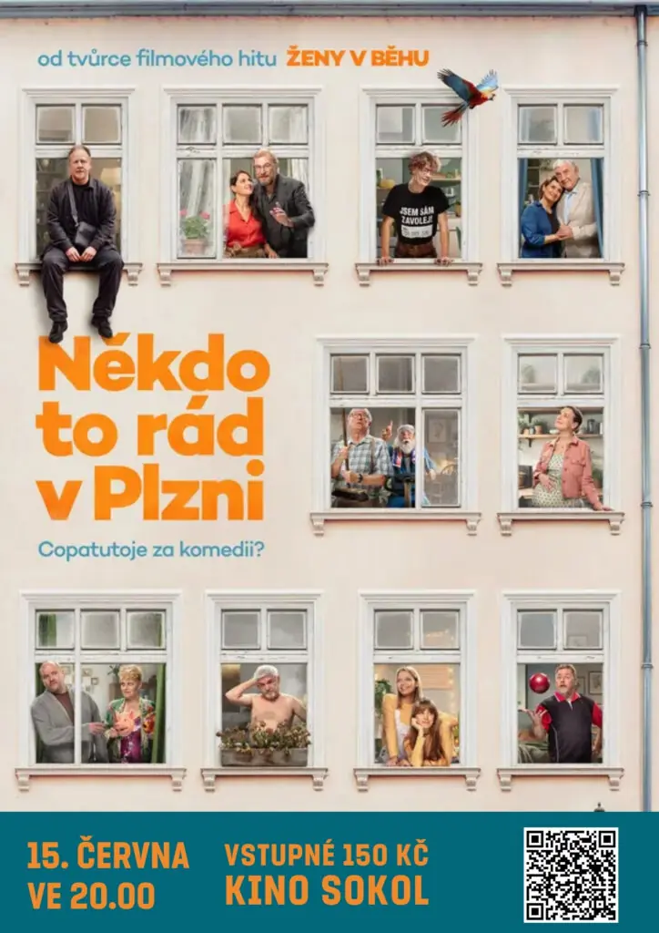 Хтось його любить гарячим — Kino Sokol, Moravské Budějovice