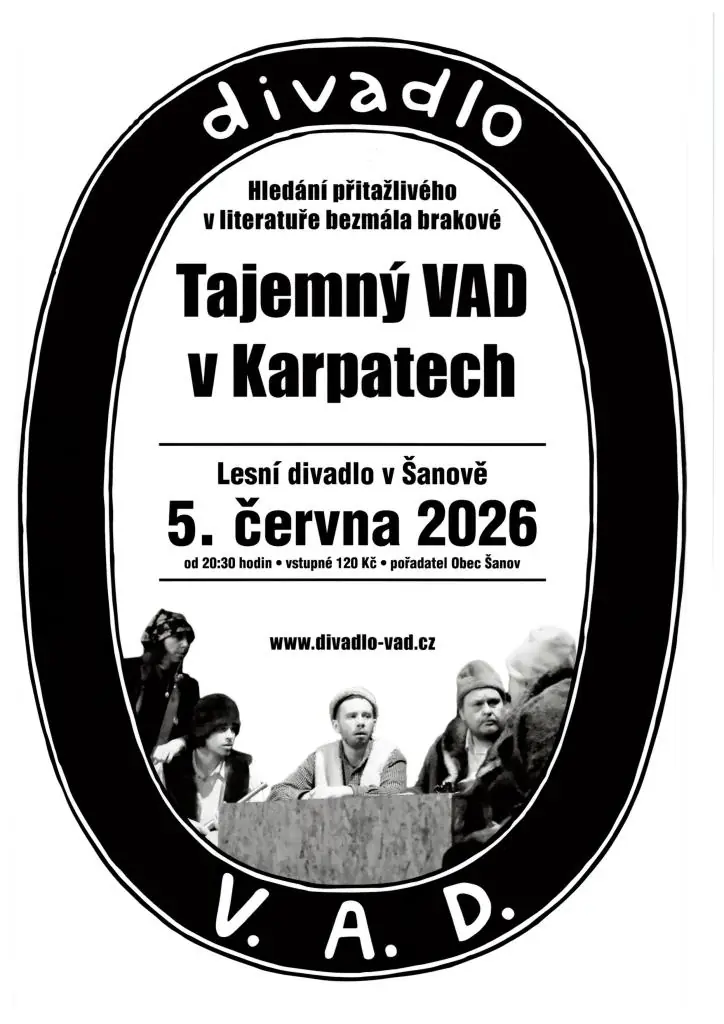 Tajemný VAD v Karpatech - divadelní představení — Přírodní amfiteátr v lesoparku, Šanov