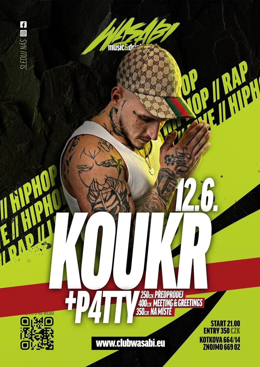 KOUKR Konzert — Wasabi Club, Znojmo