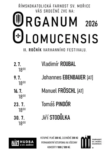 Organum Olomucensis 2026 - Володимир Рубал