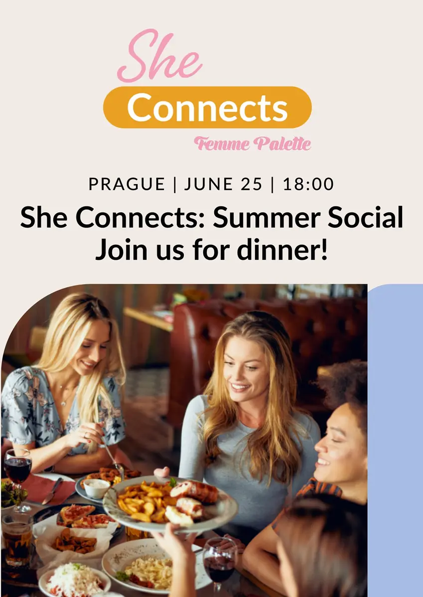 SheConnects: Summer Social - join us for dinner! — MAMA Shelter, Praha