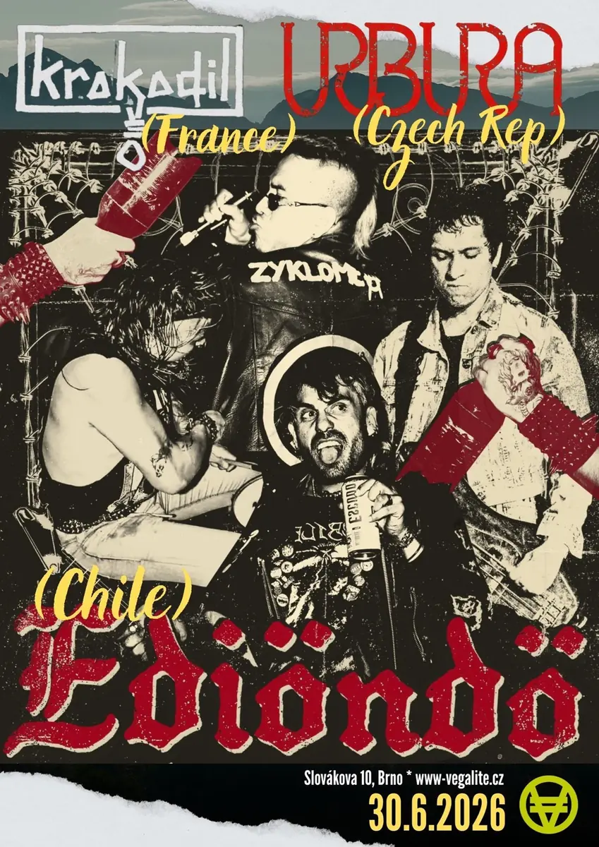 EDIÖNDÖ (Chile) /// KROKODIL (Frankreich) /// URBURA (CZ) — VEGALITÉ, Brünn