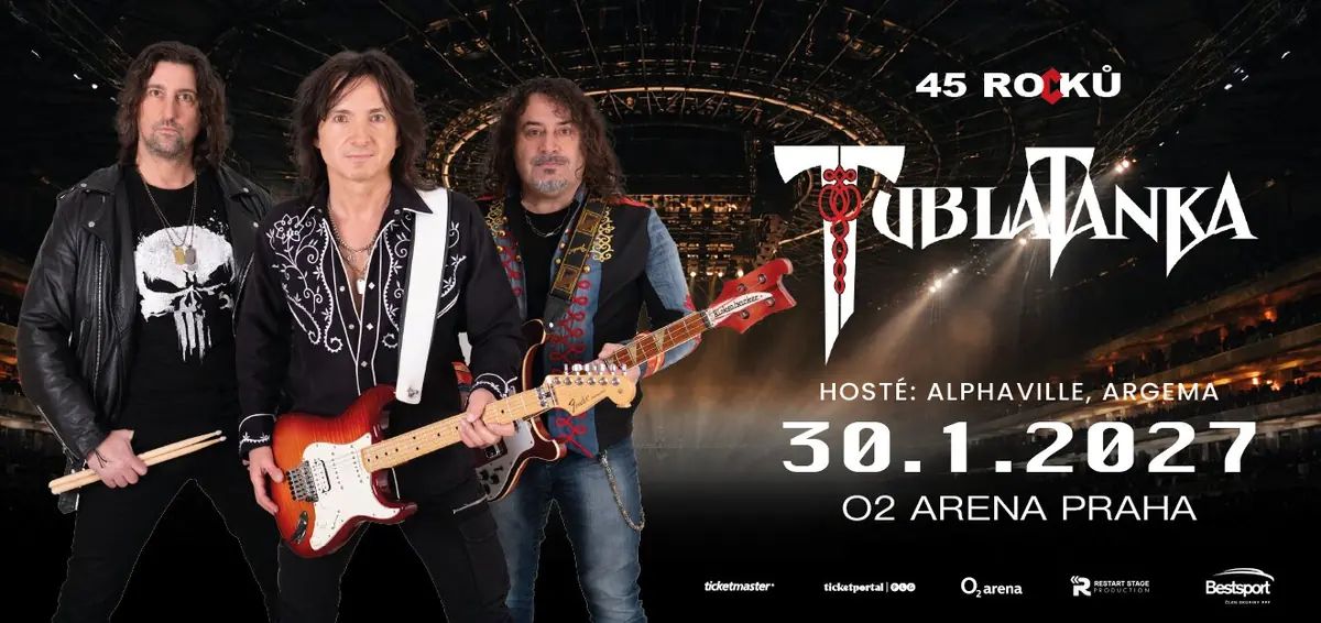 Tublatanka Alphaville Argema — O2 arena, Praha