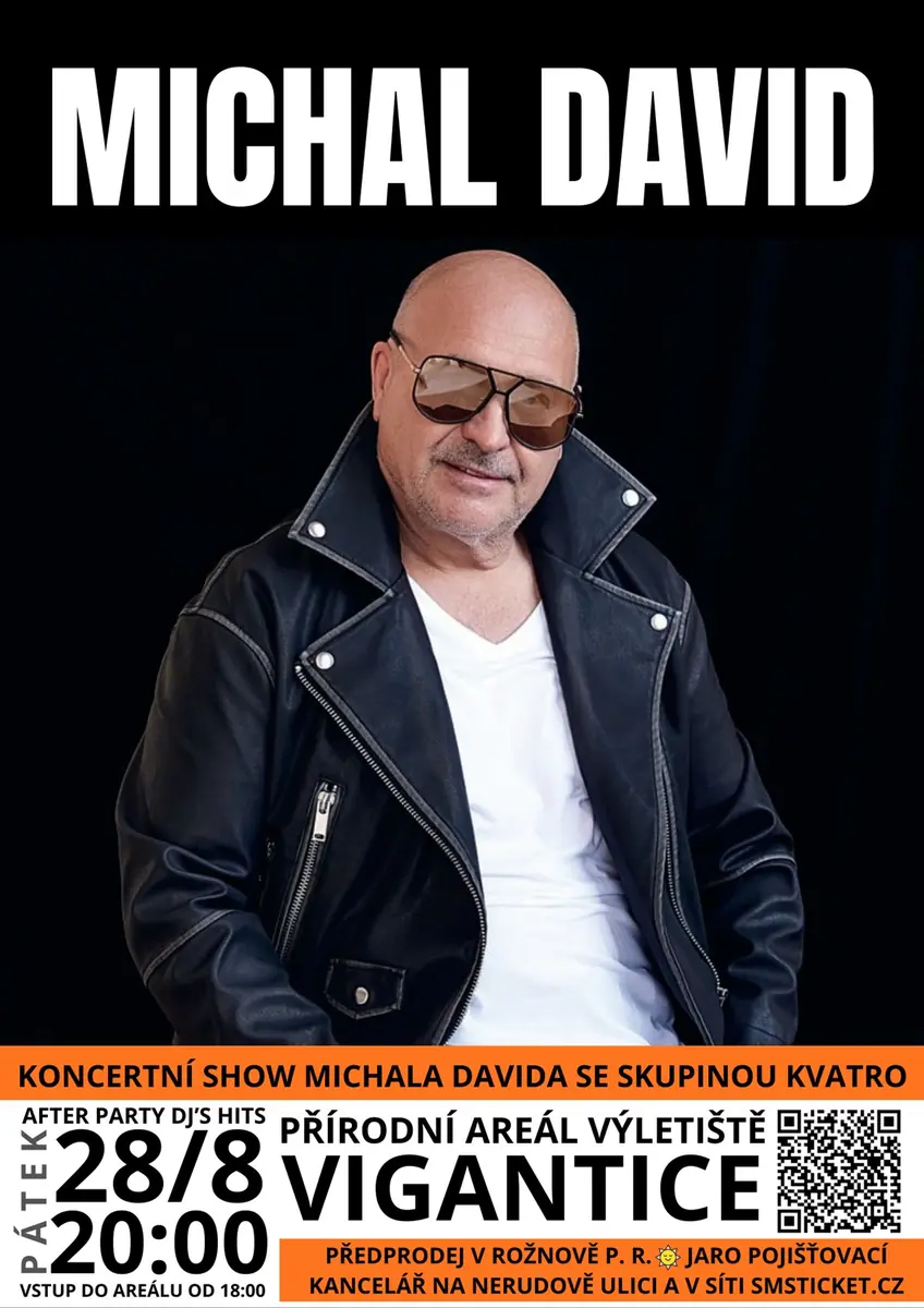 Michal David — Přírodní areál výletiště Vigantice, Vigantice