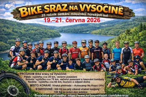 Велосипедный сбор на Высочине – 23-й выпуск 2026