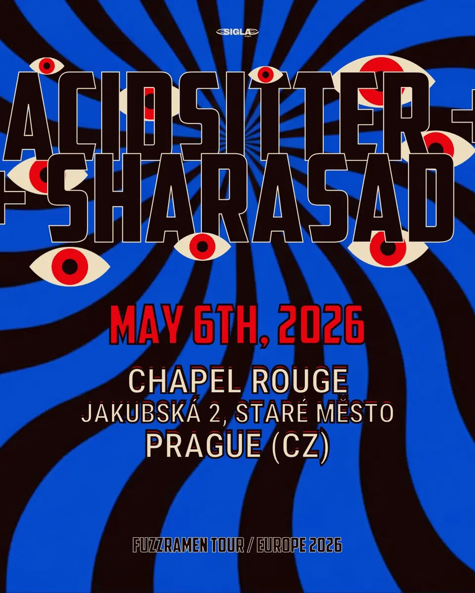 AcidSitter (pl/jp) + Sharasad (it) - Live Concert — Chapeau Rouge, Prag