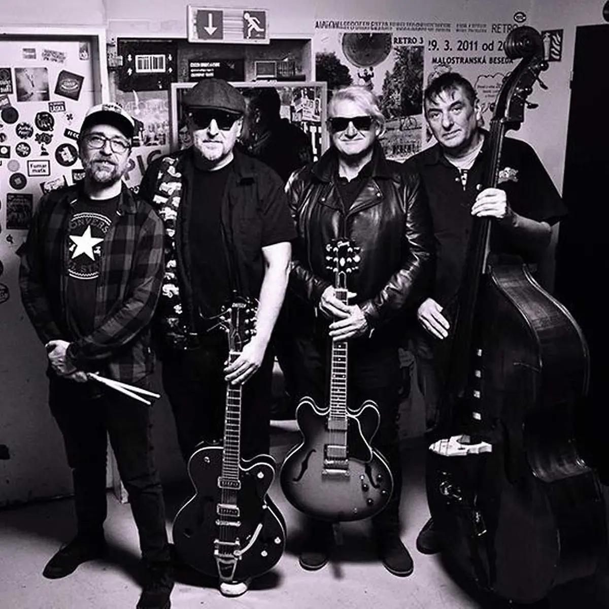 Frankie & the Screwballs – křest CD + Support: The Fribbles — Malostranská beseda, Praha