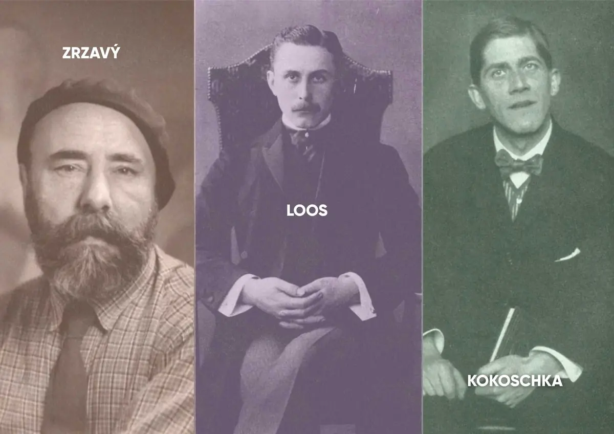 Adolf Loos a malíři — Winternitzova vila, Praha