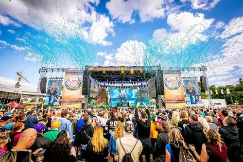 90s Explosion open-air festival Praha