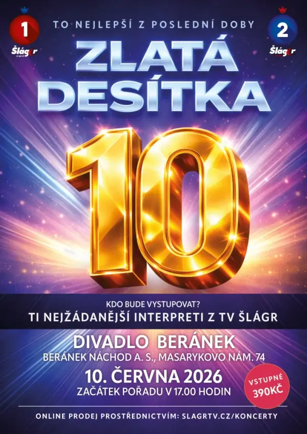 Golden 10 - Hits — Stadttheater Dr. Josef Čížek, Náchod