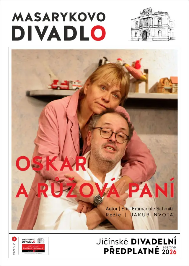 Оскар і рожева дама - абонемент "А" — Театр Масарика, Jičín