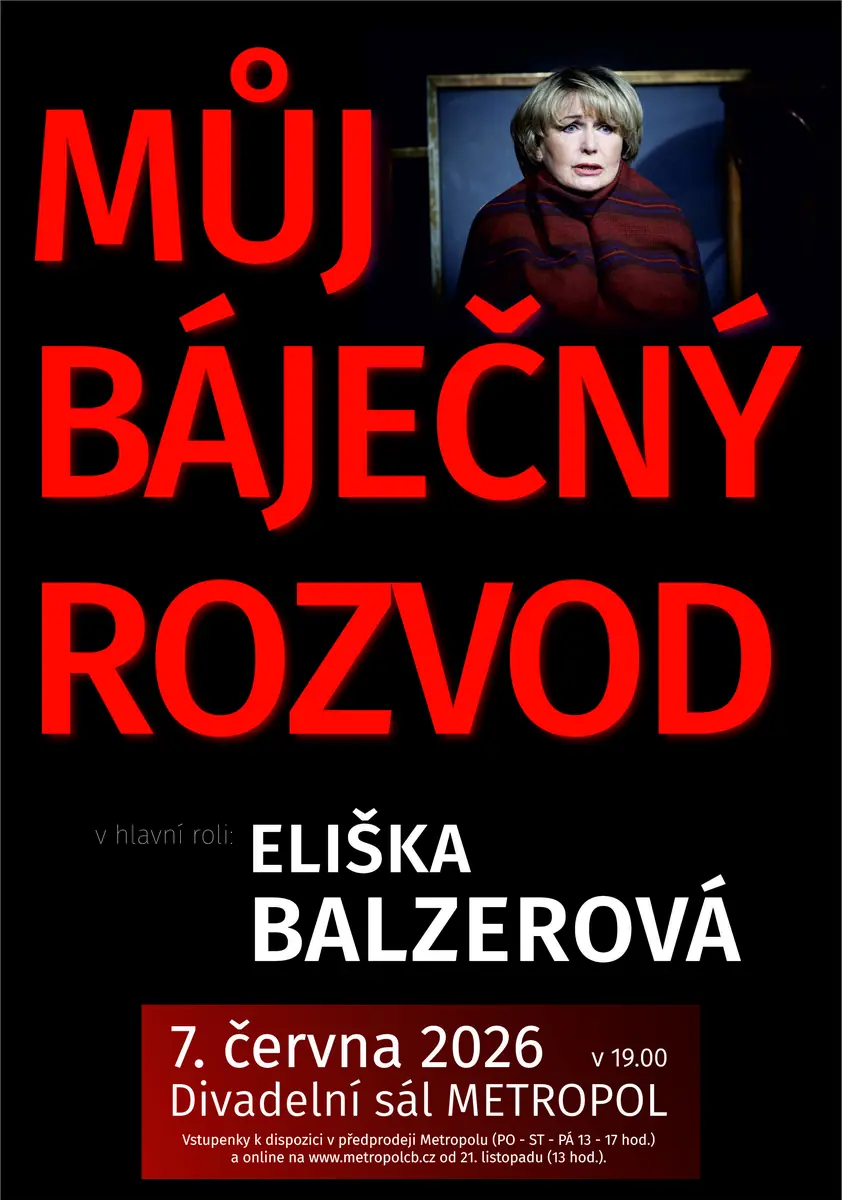 Г. Аронова: Мой чудесный развод — Metropol, České Budějovice 6