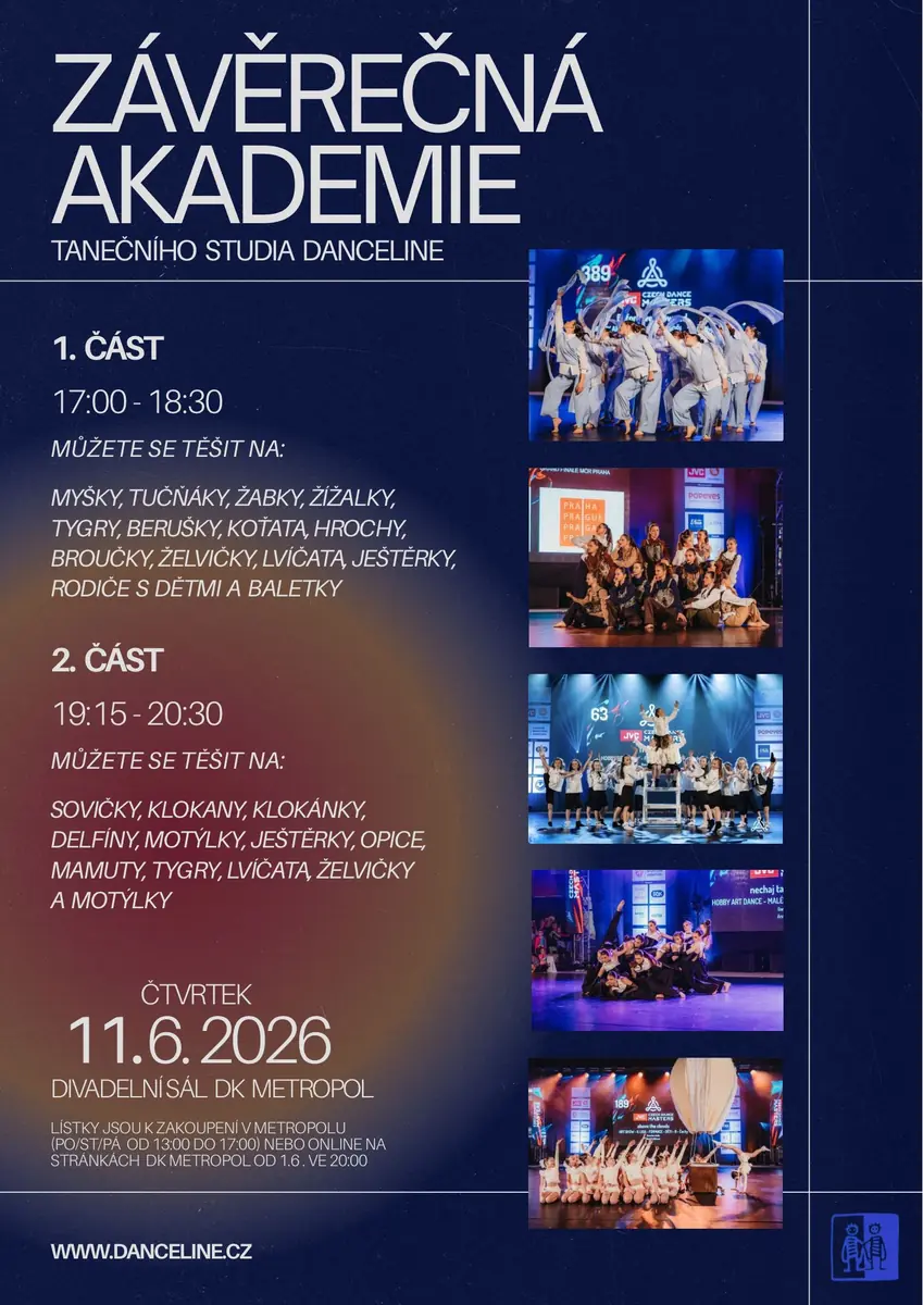Závěrečná akademie tanečního studia DANCELINE — Metropol, České Budějovice 6