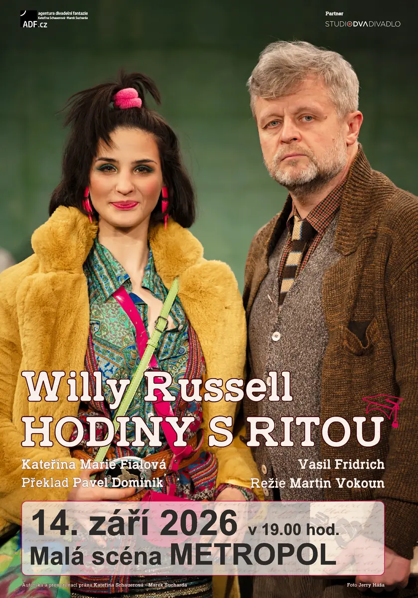 W. Russel - Hodiny s Ritou — Metropol, České Budějovice 6