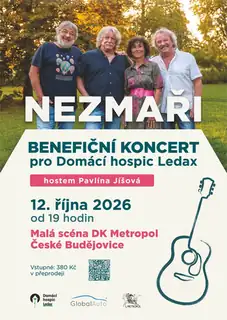 Benefizkonzert der Band Nezmaři mit Gast Pavlína Jíšová