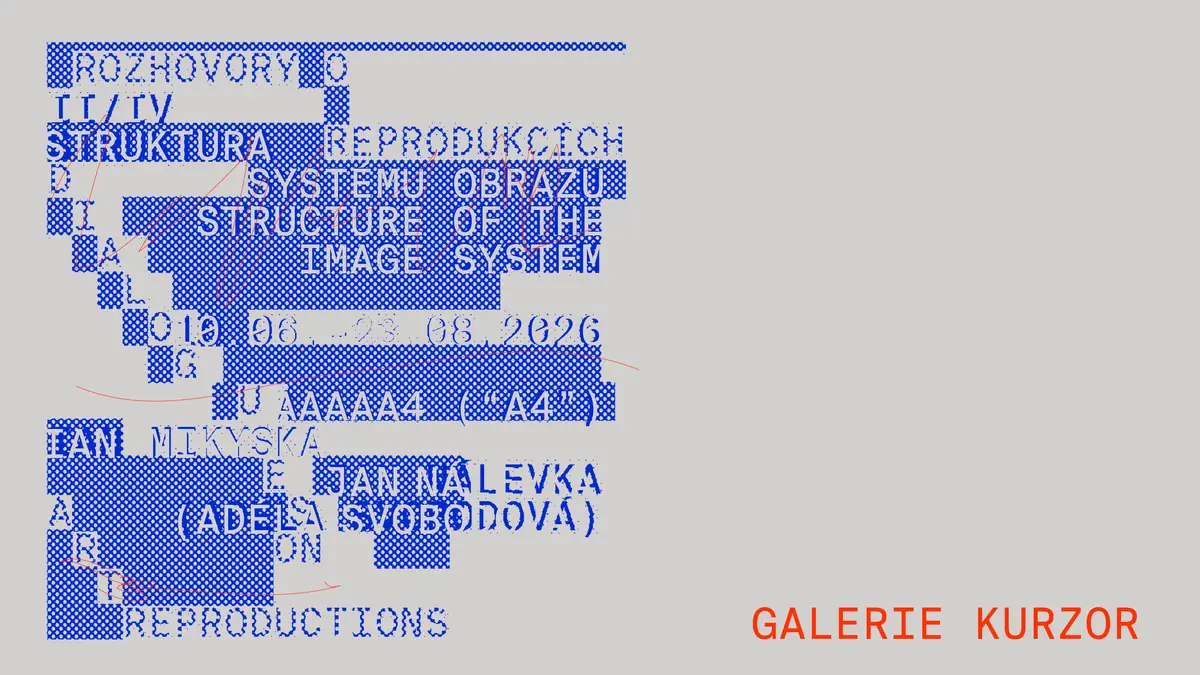Dialogues on Art Reproductions II/IV: Structure of the Image System — Galerie Kurzor, Praha