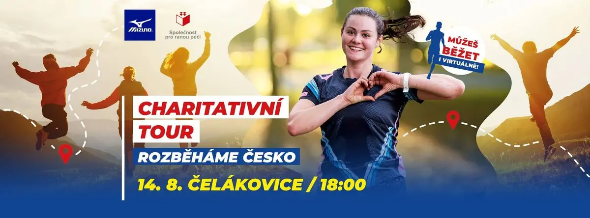 Благотворительный забег 14.8. Челяковице — Čelákovice, Прага