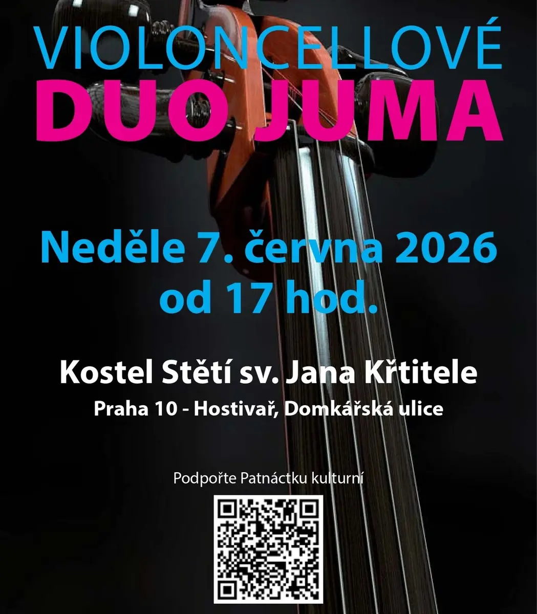 Hostivař Chamber Concert XIII - Juma Cello Duo — Kostel Stětí sv. Jana Křtitele, Prague