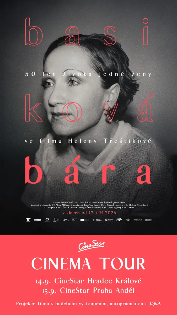 Бара Басикова: CINEMA TOUR — CineStar, Прага