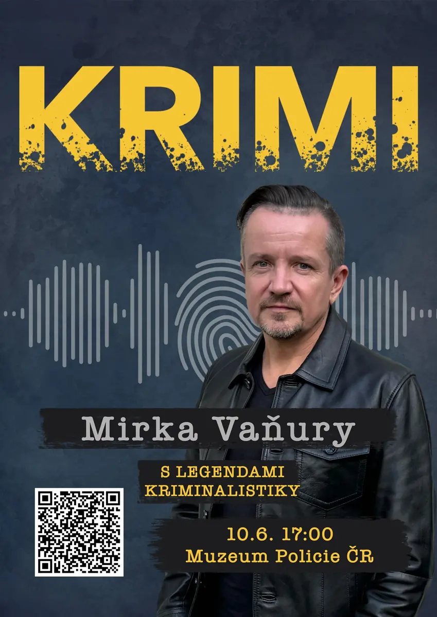 Крими Мирка Ванюры - публичная запись подкаста — Muzeum Policie ČR, Прага